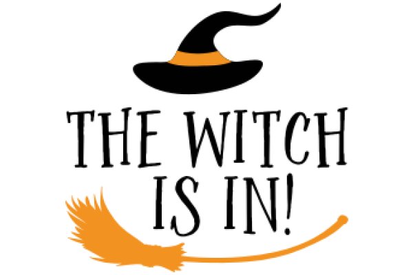 The Witch is In: A Halloween-themed Sign