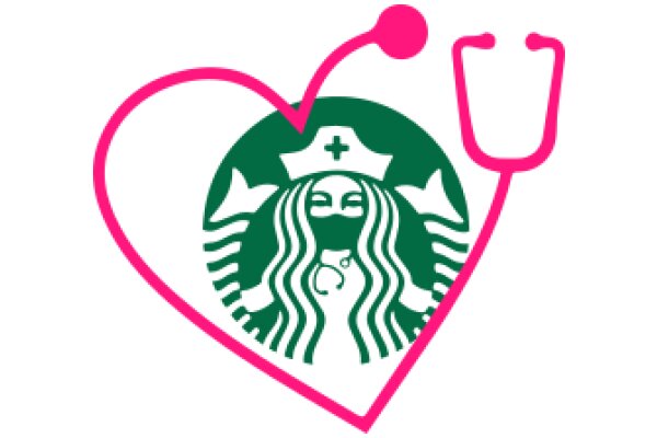 Starbucks Heart with Medical Stethoscope