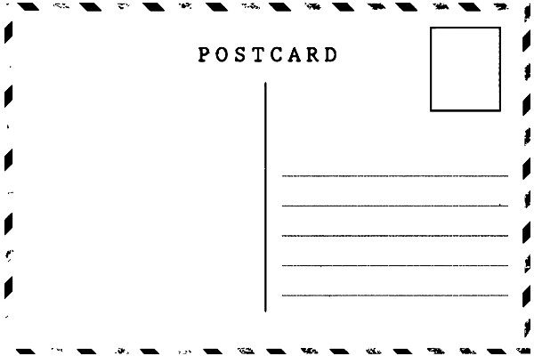 Postcard: A Simple, Yet Elegant Design