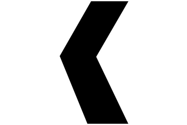 A Graphic Representation of the Letter 'K' in