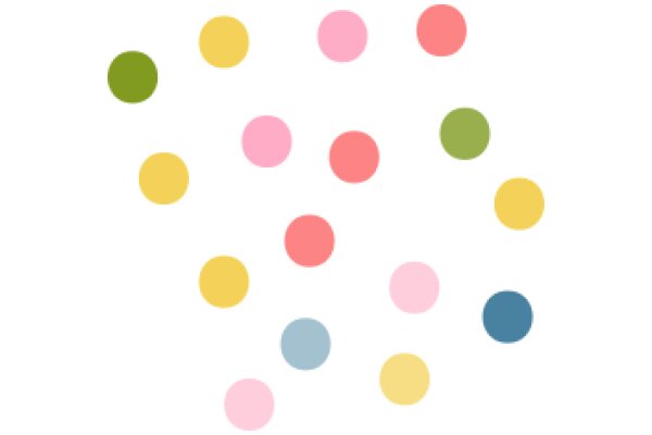 Vibrant Dots: A Colorful Pattern of Circles