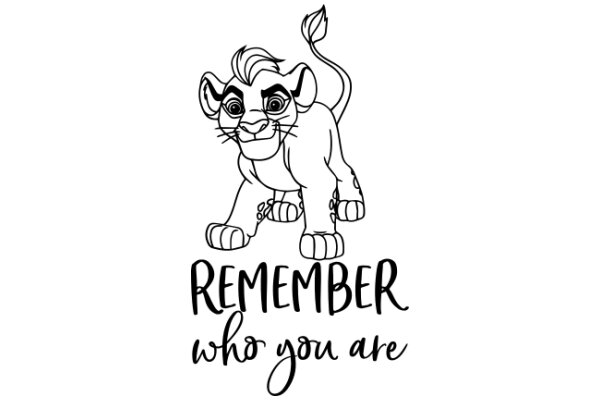 Remember Who You Are: A Lion's Affirmation