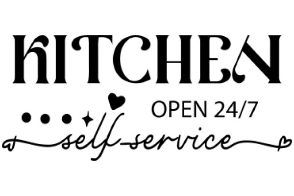 Kitchen Open 24/7: Self-Service Advertisement