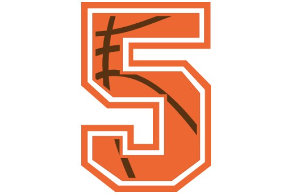 Vintage Orange and Brown Letter S Logo