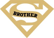 Brother Superhero Logo