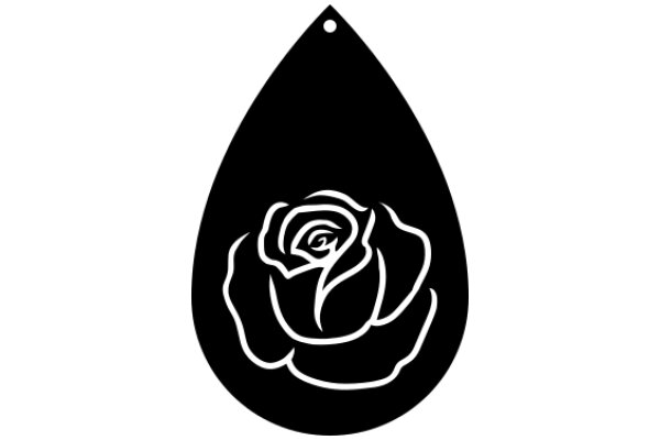 A Rose in a Drop of Water: A Symbol of Love and Purity