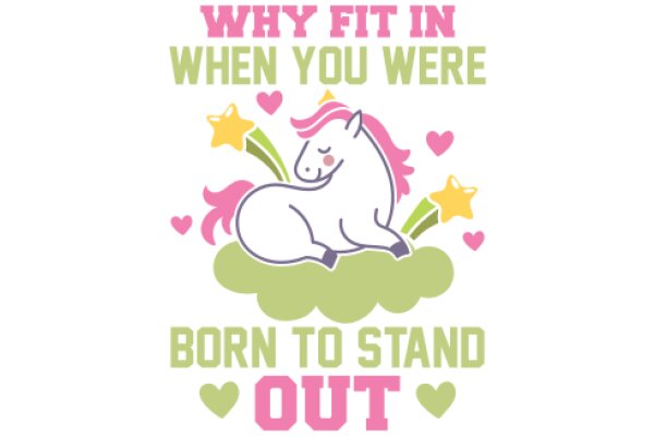 Why Fit in When You Were Born to Stand Out