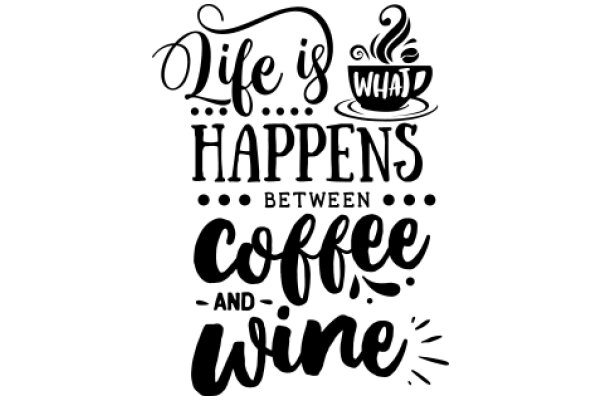 Life's Happenings Between Coffee and Wine