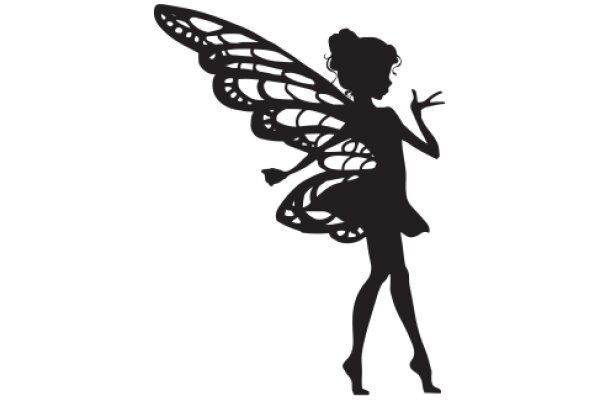 Silhouette of a Fairy: A Symbol of Magic and Wonder