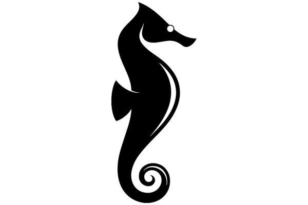 Stylized Logo of a Fish