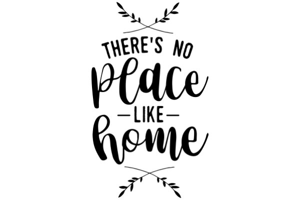 There's No Place Like Home: A Quote from The Wizard of Oz