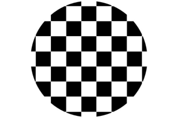 Checkered Pattern: A Visual Study of Symmetry and Contrast