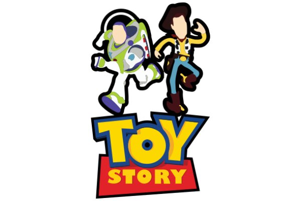 Buzz Lightyear and Woody from Toy Story: A Friendly Adventure