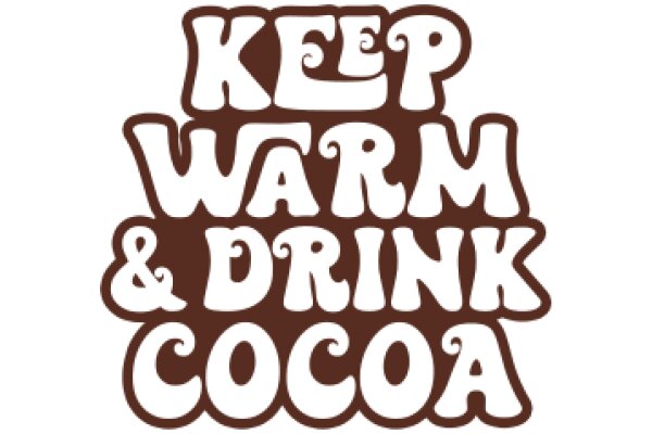 Keep Warm & Drink Cocoa: A Cozy Winter Slogan