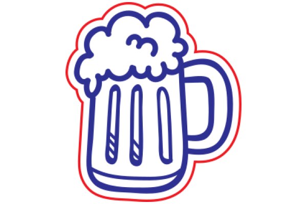 A Vibrant Logo of a Beer Mug