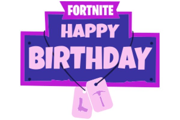 Fortnite's Happy Birthday Sign