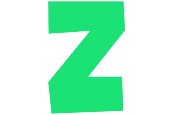 Vibrant Green Z Logo