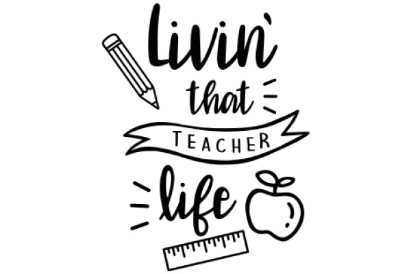 Livin' the Teacher Life: A Graphic Illustration of a Teacher's World