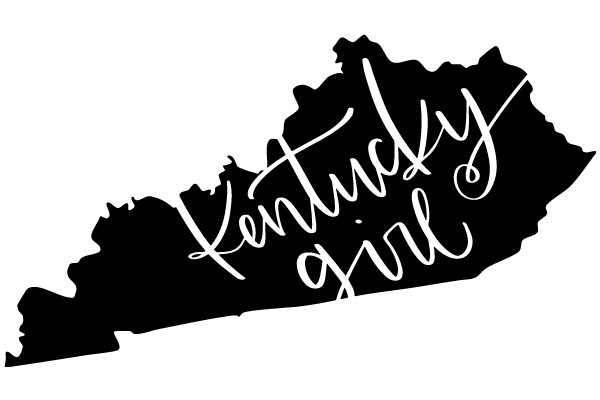 Kentucky Girl: A Silhouette of the State's Outline