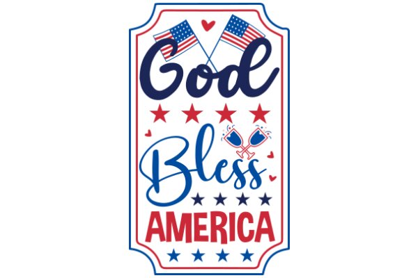 God Bless America: A Patriotic Sign of Love and Support