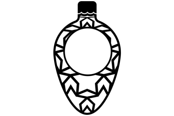 Stylized Decorative Pendant