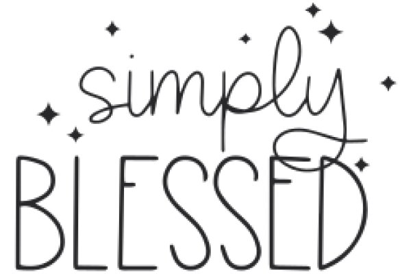 Simply Blessed: A Graphic Design with a Positive Message