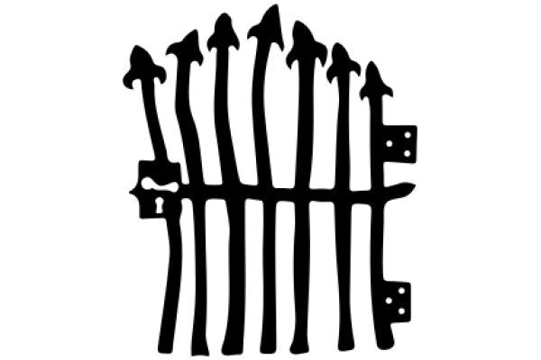 Illustration of a Gate with Spikes