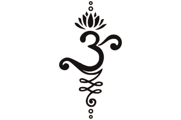 Elegant Symbol of the Hindu Goddess Kali