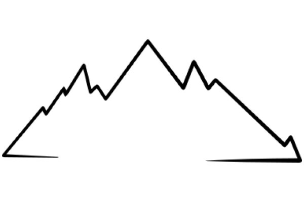 A Simple Graphic of a Mountain