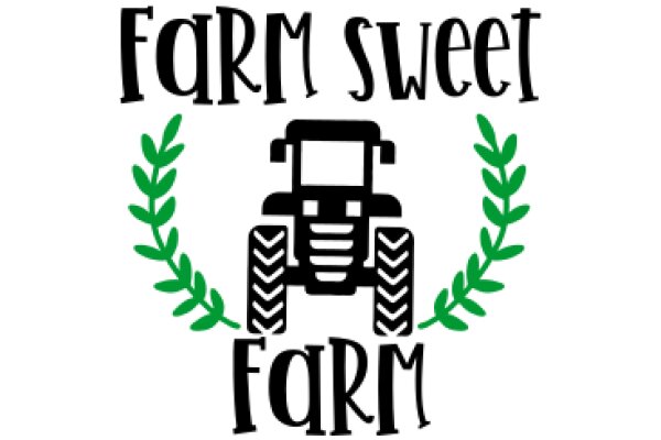 Farm Sweet Farm: A Graphic Design Showcasing the Charm of Rural Life