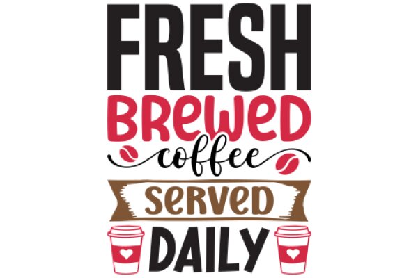 Fresh Brewed Coffee Served Daily