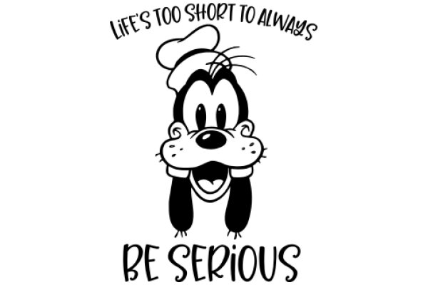 Be Serious: Mickey Mouse's Humorous Take on Life's Shortness