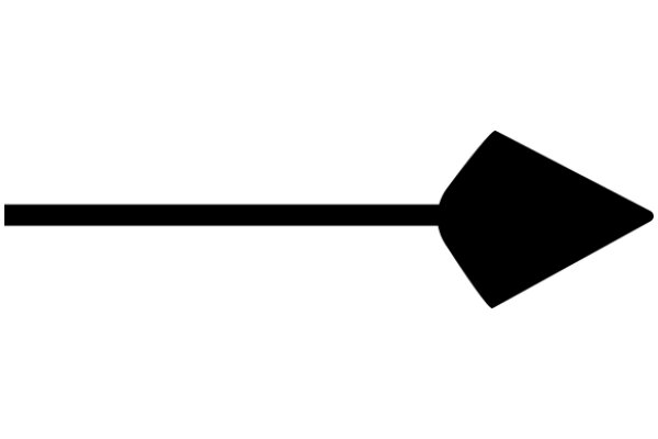 Simplistic Icon of an Arrow