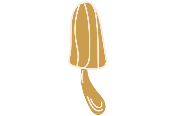 A Delightful Illustration of a Cone-Shaped Ice Cream Cone