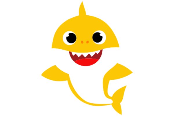 Happy Shark: A Friendly Illustration