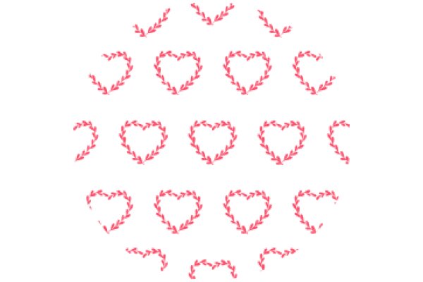 A Collection of Pink Heart Designs