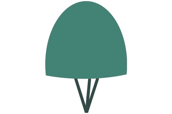 A Solid Teal Umbrella