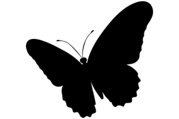 Silhouette of a Butterfly: A Symbol of Transformation and Beauty