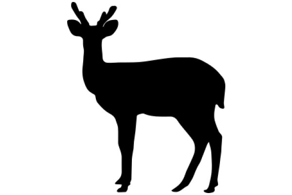 Silhouette of a Deer: A Symbol of Nature's Beauty