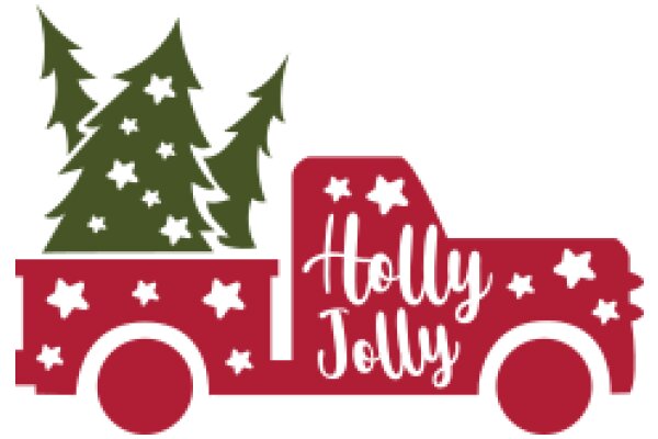 Holiday Spirit: A Christmas-themed Truck with a Starry Tree Top