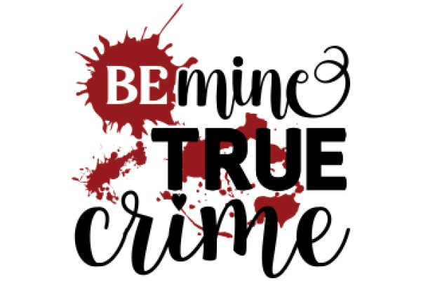 Be Mine, True Crime: A Graphic Novel