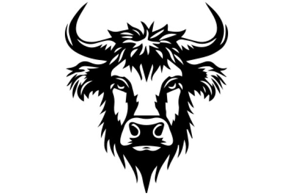 Stylized Bull Silhouette