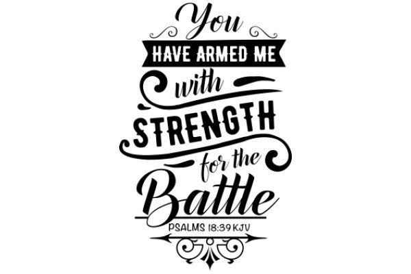 A Heartfelt Message of Strength and Faith: A Bible Verse Quote