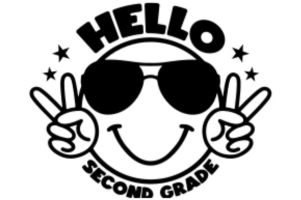 Hello, Second Grade: A Friendly Logo for a School Year