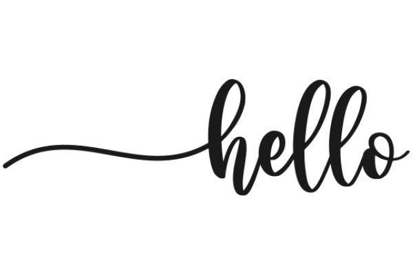 Hello: A Simple, Yet Elegant Greeting