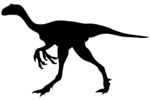 Silhouette of a Velociraptor: A Classic Symbol of Prehistoric Life