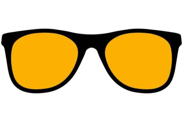 Stylish Yellow Sunglasses with Black Frame