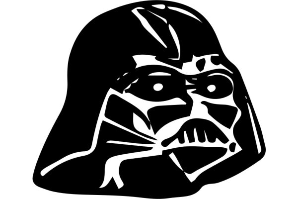 Stylized Darth Vader Icon