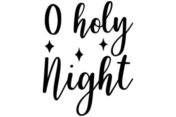 O Holy Night: A Festive Greeting