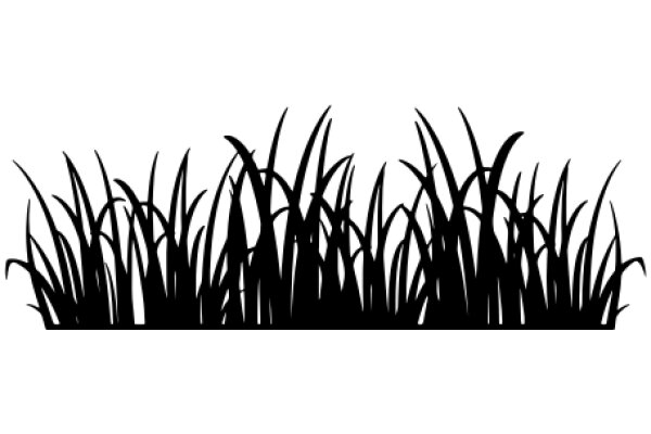 Stylized Illustration of Tall Grass